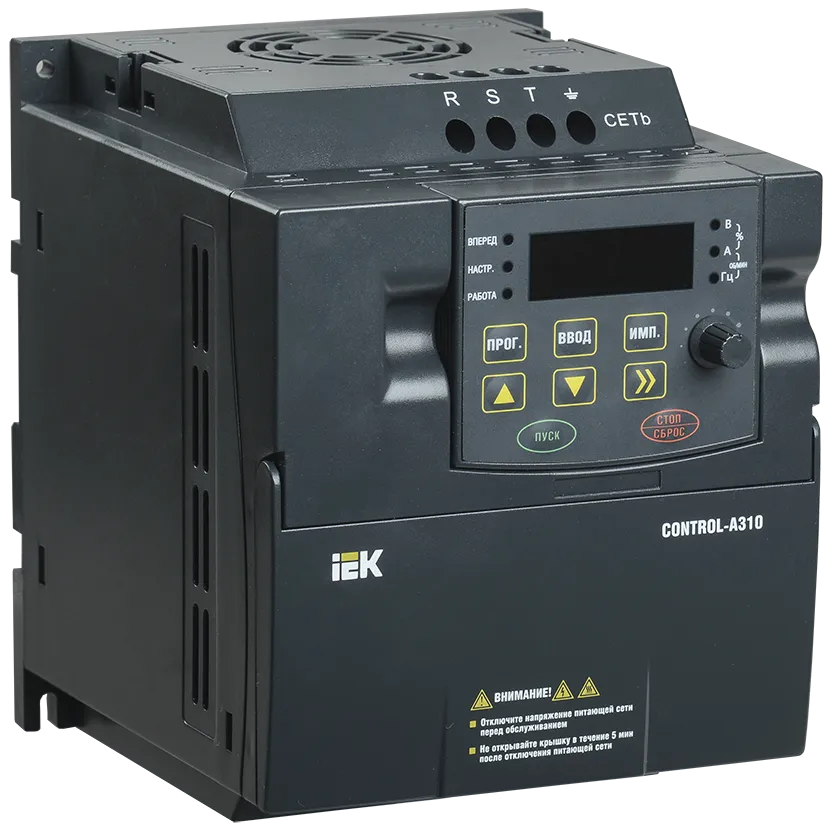 Преобразователь частоты CONTROL-A310 380В 3Ф 3,7кВт 8,8A IEK
