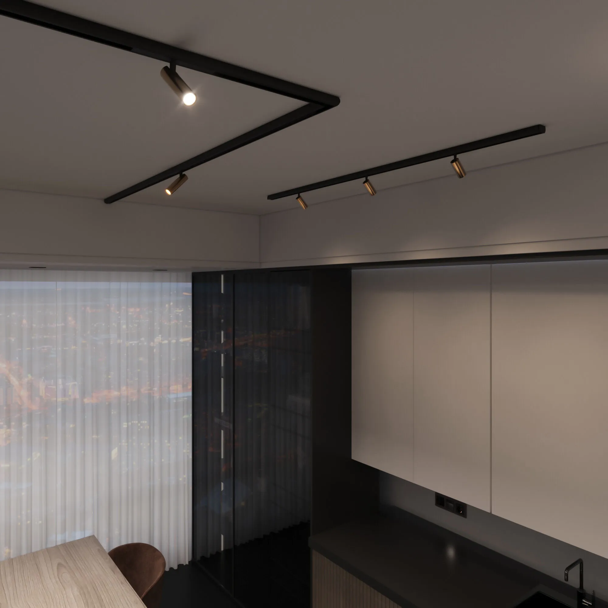 Slim Magnetic Трековый светильник 5W 4200K Cantors (латунь) 85036/01 Elektrostandard - Фото 5