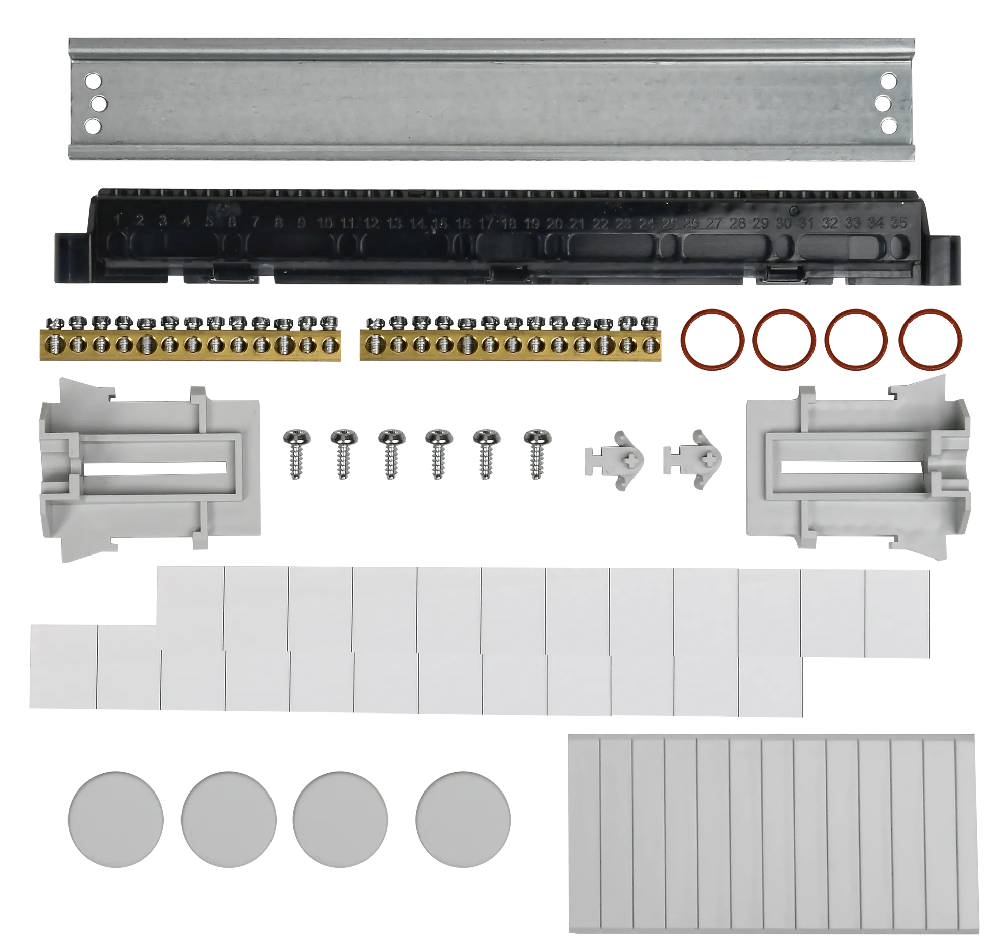 TEKFOR Корпус пластиковый КМПн-18 IP65 черная прозрачная дверь IEK - Фото 4