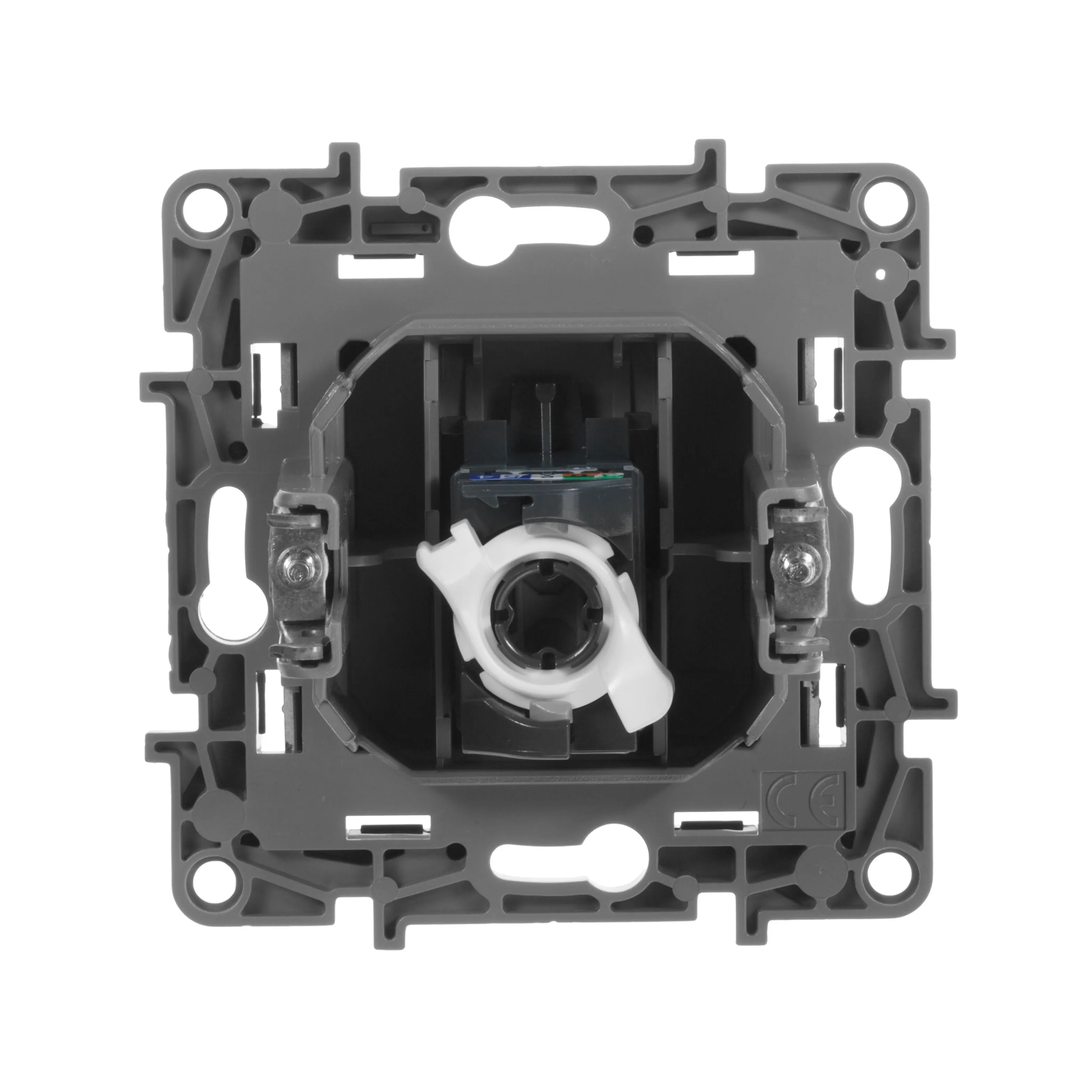 ETIKA Розетка компьютерная RJ45 категория 5Е UTP антрацит - Фото 4