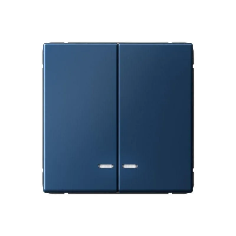 Выключатель 2-кл. ArtGallery (сх. 5а) 10AX с подсветкой механизм аквамарин SE GAL001153 1823064