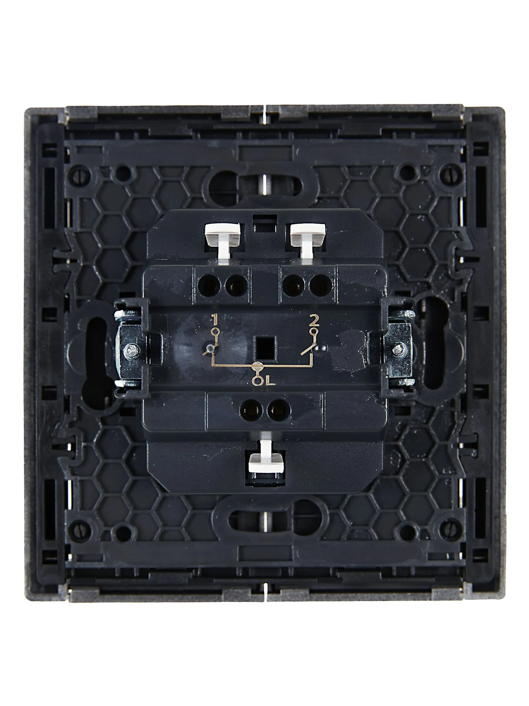 FORTE&PIANO Выключатель 2-клавишный 10А FP505 сталь IEK - Фото 5