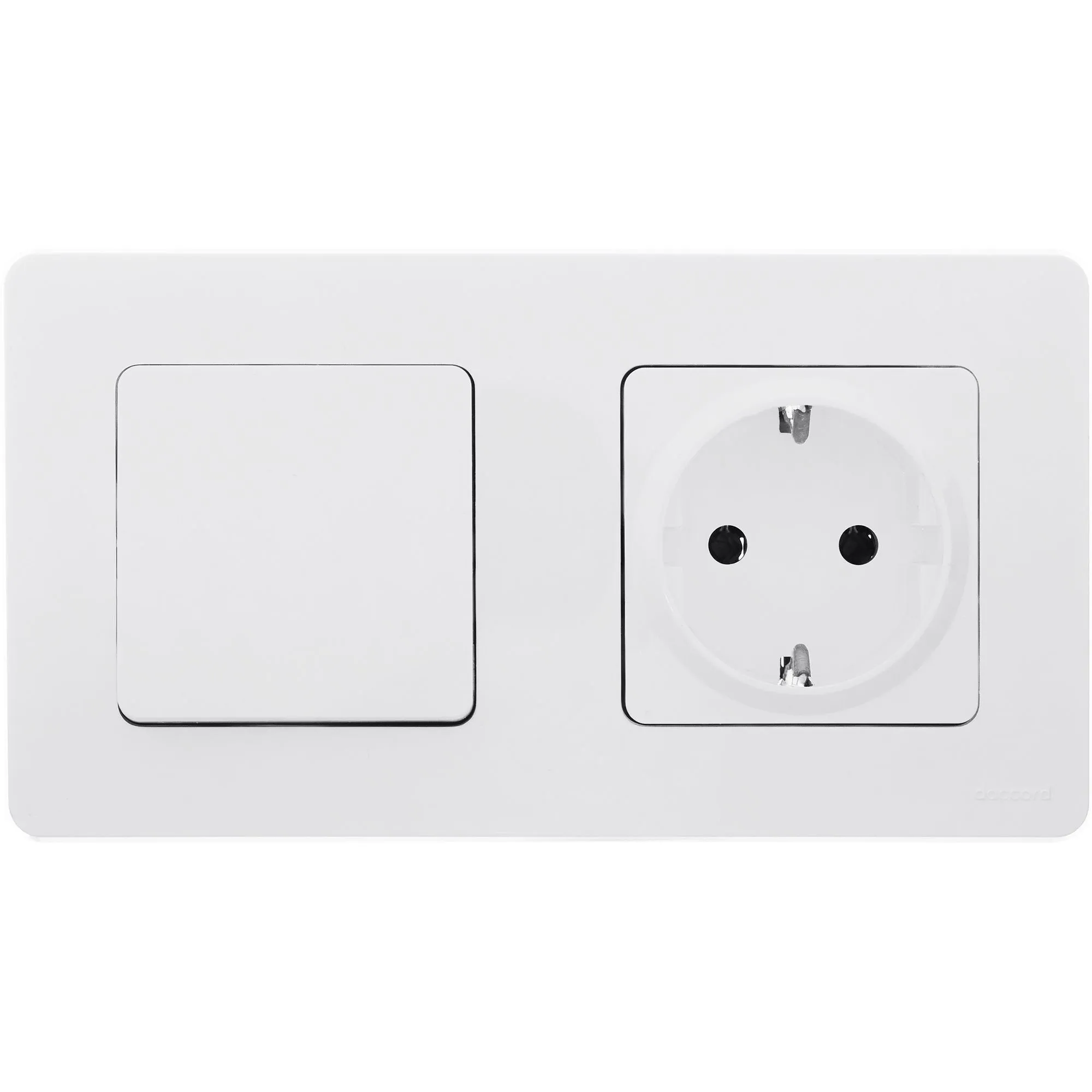 INSPIRIA Выключатель 1-клавишный схема 1 10АХ безвинтовые зажимы белый - Фото 5