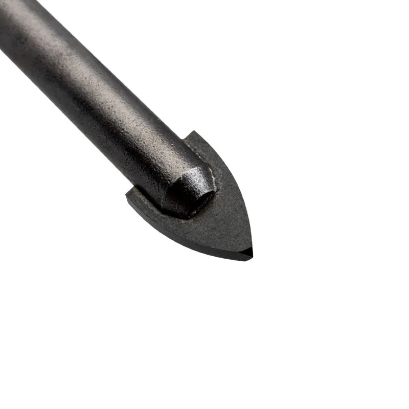 Сверло по стеклу и керамике 12 мм, 2 грани, шестигранный хвостовик Kranz - Фото 2