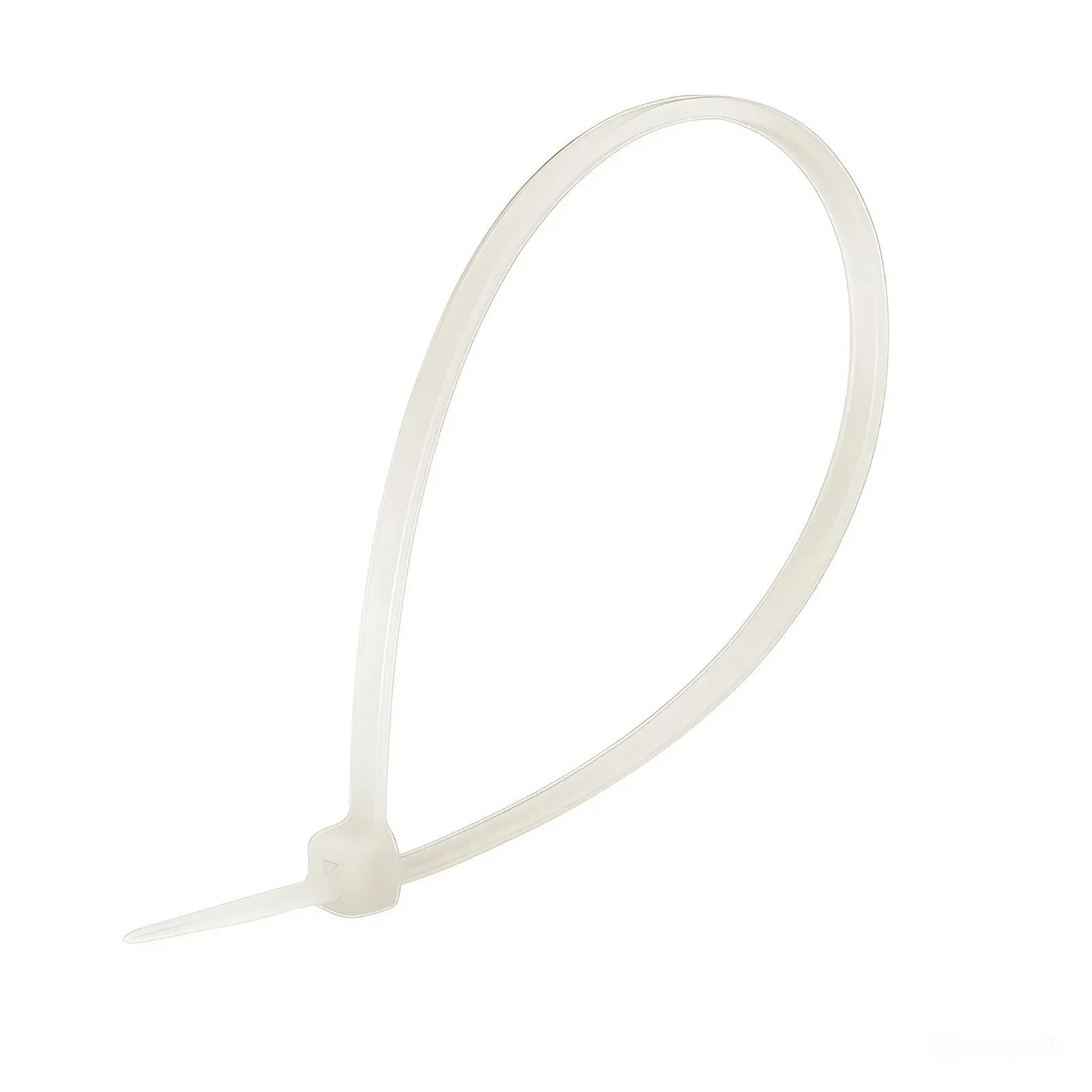 Хомут-стяжка нейлоновая КСС 8х500 мм, белая (уп. 100 шт.) (21 уп/кор) DEKRON U8500W