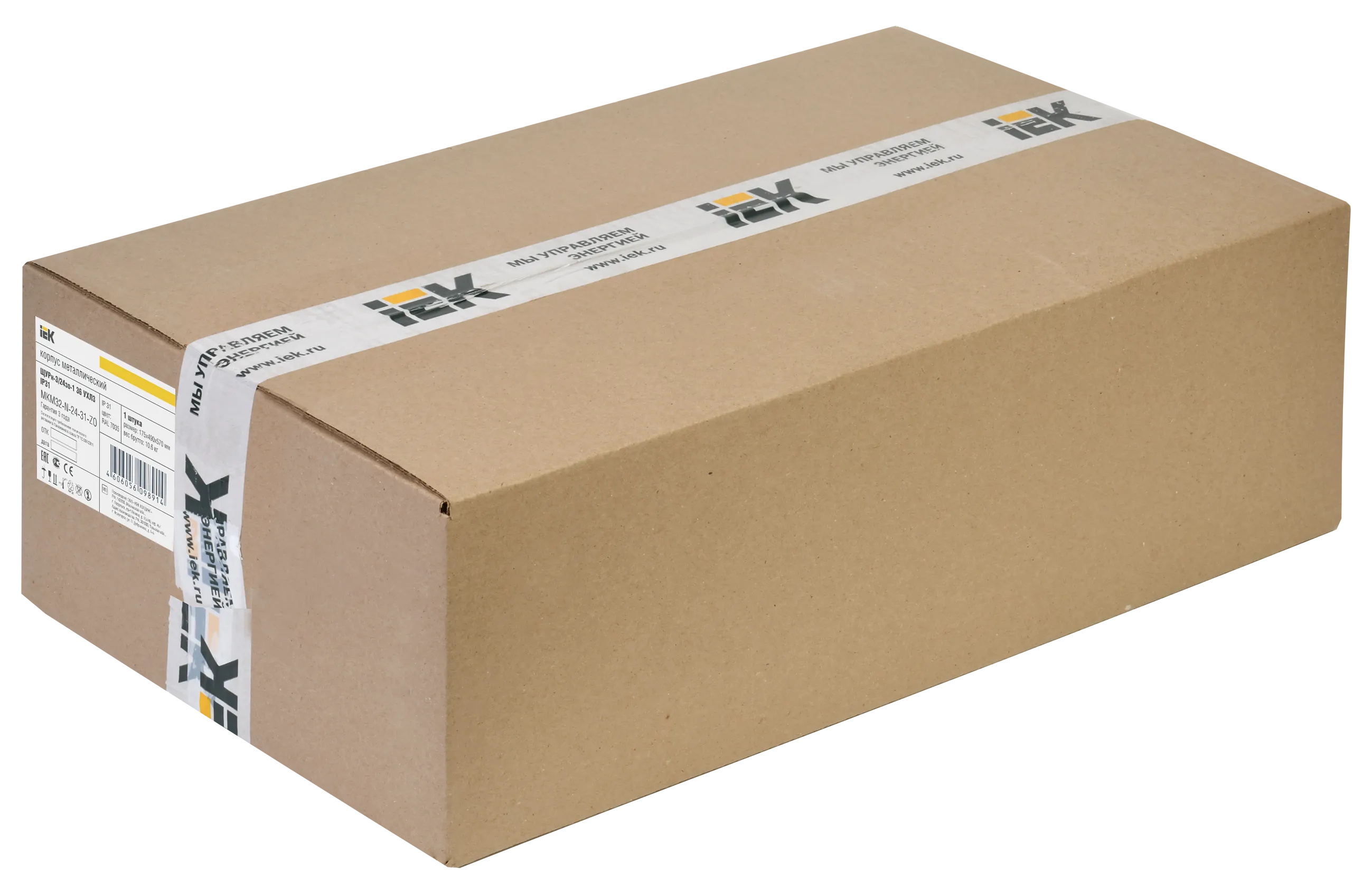 TITAN Корпус металлический ЩУРн-3/24 (560х480х165мм) IP31 IEK - Фото 2