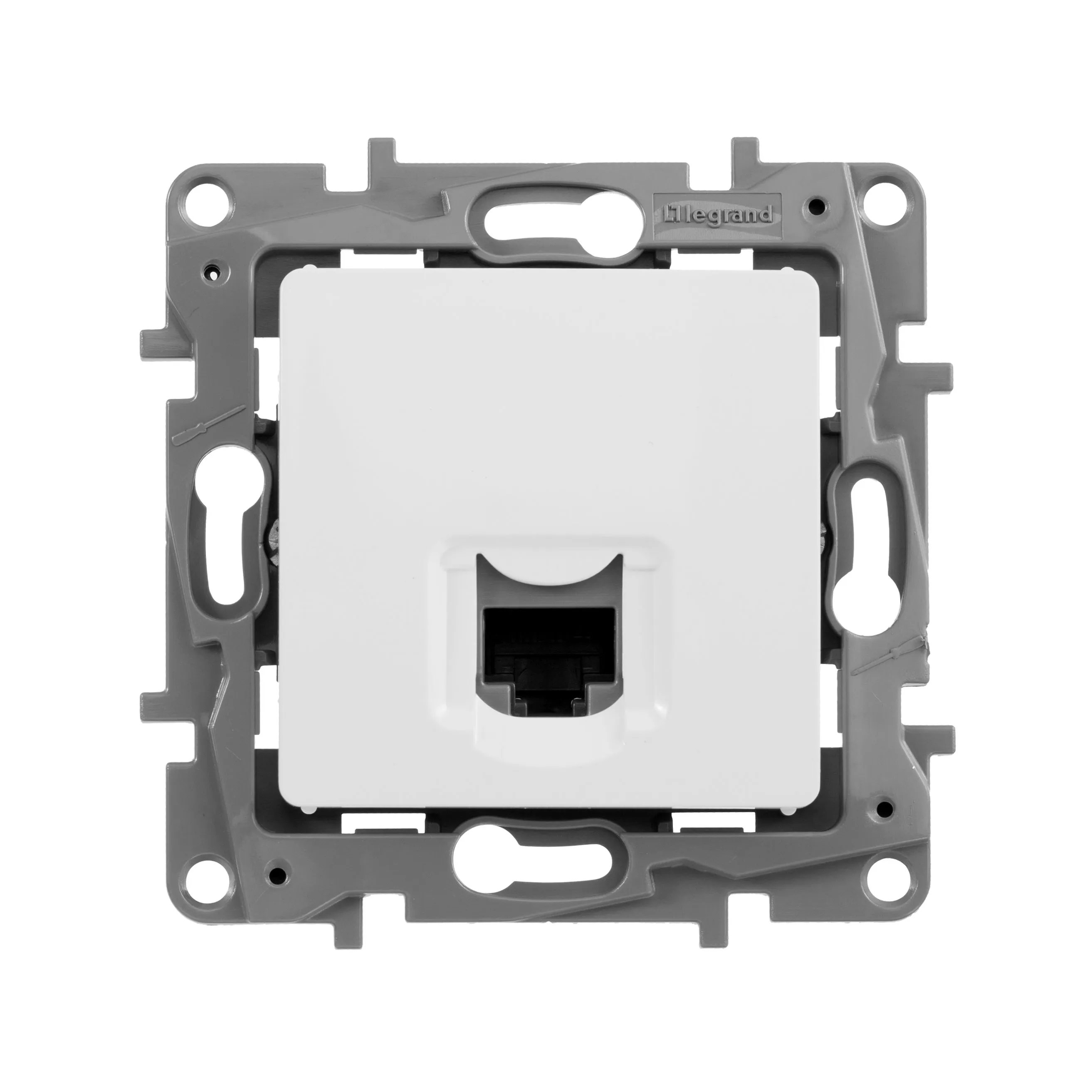 ETIKA Розетка компьютерная RJ45 категория 5Е UTP белый - Фото 4