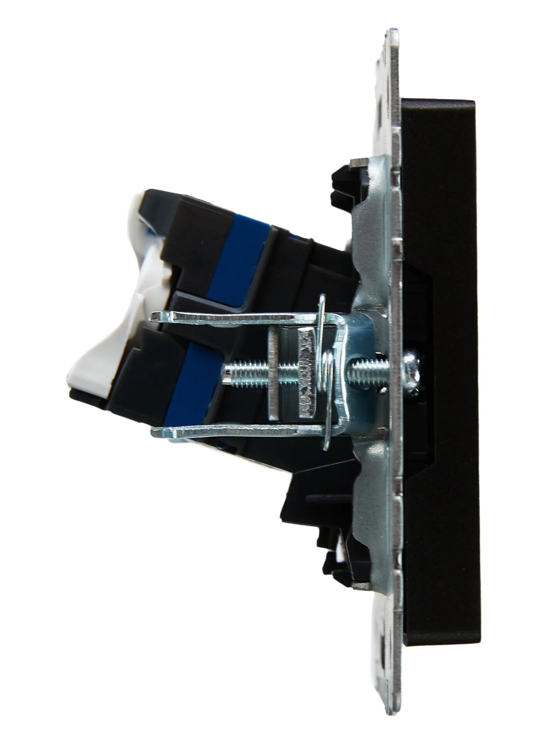 BRITE Розетка компьютерная RJ45 кат.6 РК11-БрЧ черный IEK - Фото 4