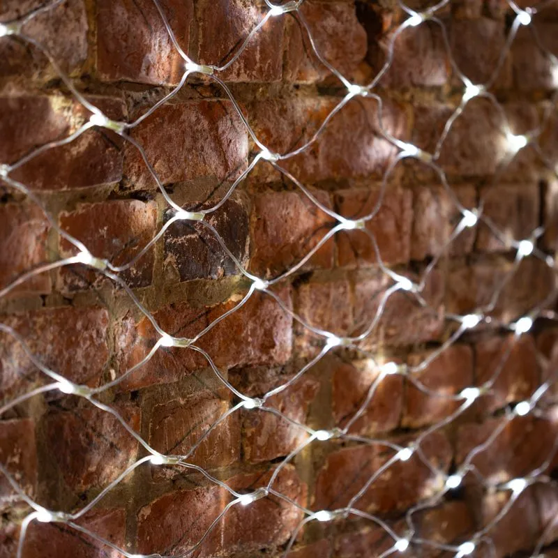 Гирлянда светодиодная Сеть 2х1,5м 288 LED БЕЛЫЙ прозрачный ПВХ IP65 свечение с динамикой 230В блок в комплекте NEON-NIGHT - Фото 2