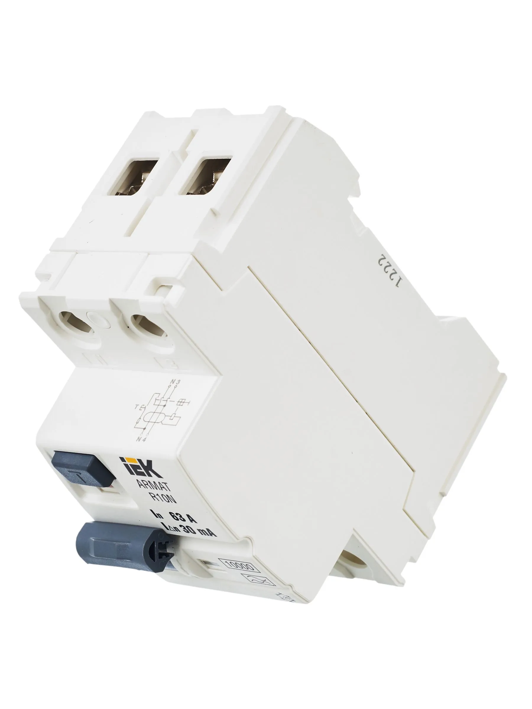 ARMAT Выключатель дифференциального тока R10N 2P 63А 30мА тип A IEK - Фото 7