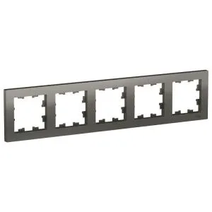 Рамка 5-м AtlasDesign универс. сталь SE ATN000905 1240482