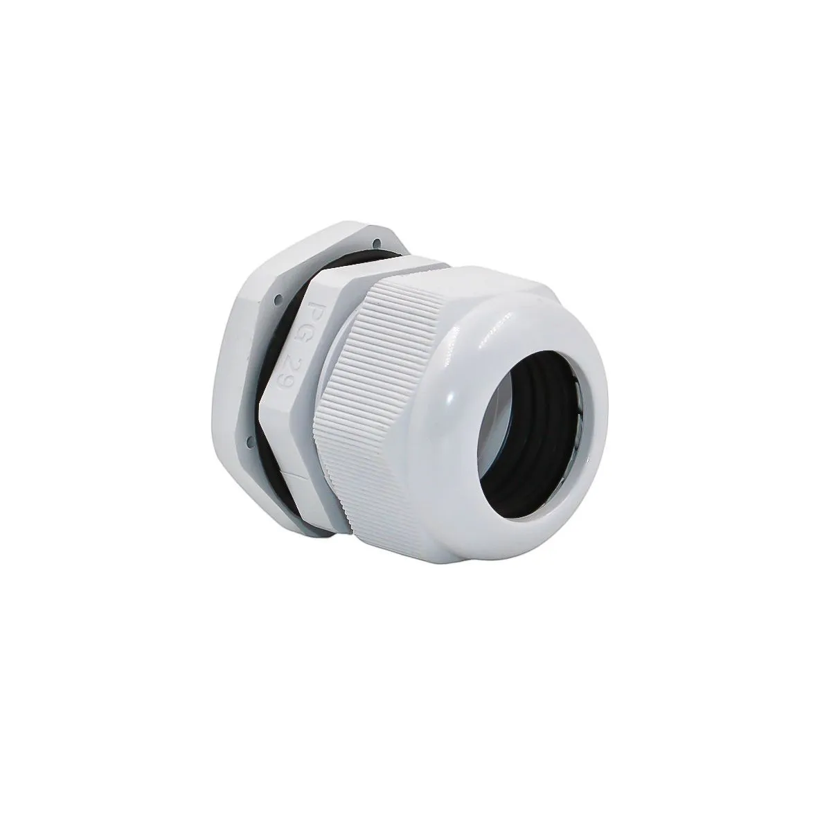 Ввод кабельный PG-29 серый, нейлон, IP68 (d кабеля 18-25 мм) DEKRON - Фото 2