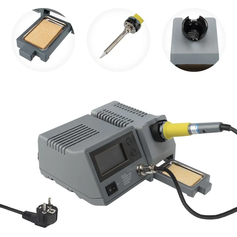 Паяльная станция (150-450°С) цифровой дисплей 230В/48Вт (ZD-931) REXANT - Фото 3