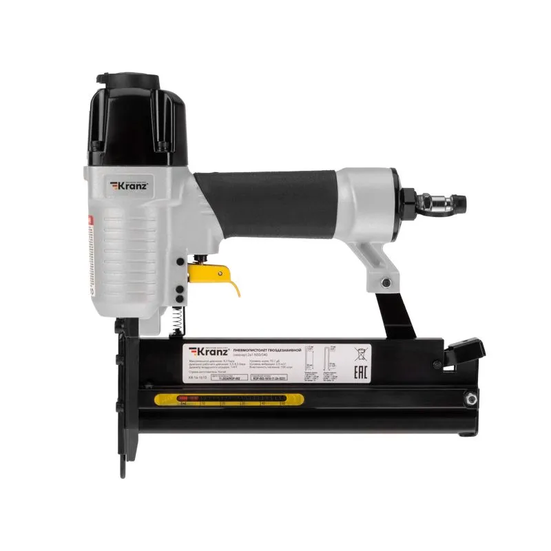 Пневмопистолет гвоздезабивной (нейлер) 2в1 N50/S40 KRANZ KR-16-1610