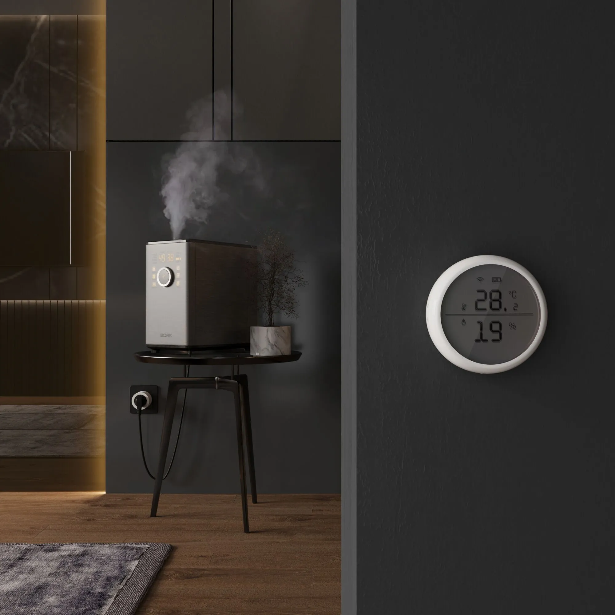 Умный датчик температуры и влажности 76270/00 Elektrostandard - Фото 6