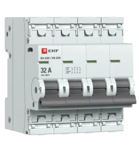 Выкл. нагрузки 4P 32А ВН-63N EKF PROxima S63432