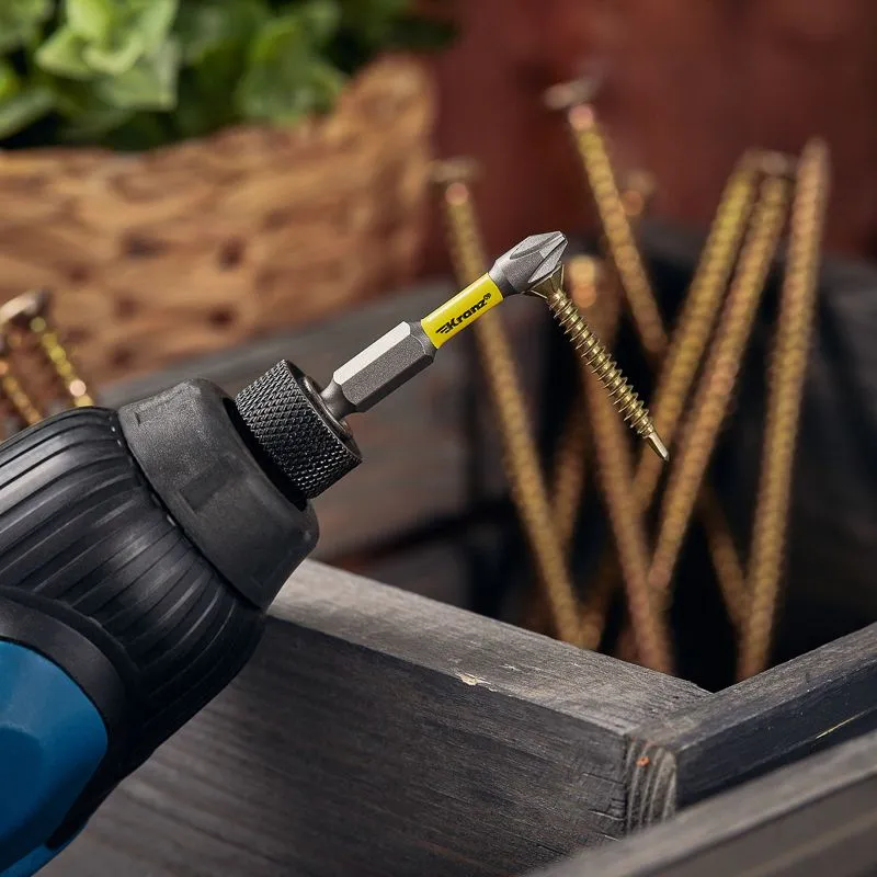 Бита для шуруповерта IMPACT PH 2x50 для шуруповерта (2 шт./уп.) Kranz - Фото 2