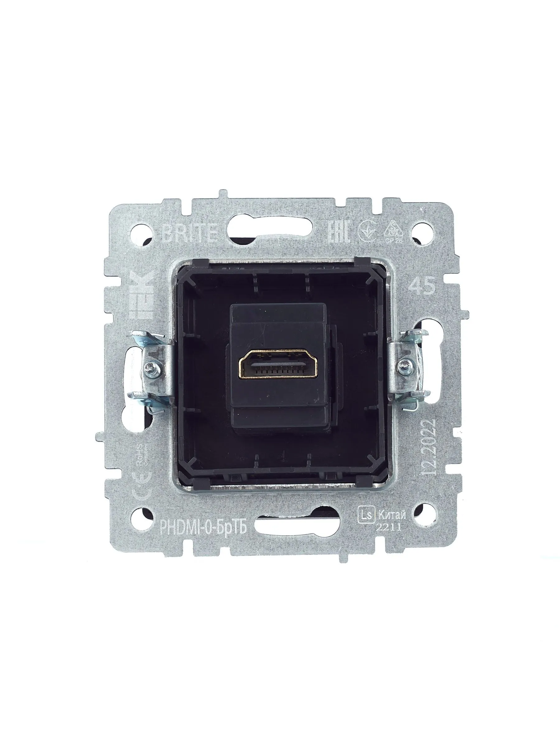 BRITE Розетка HDMI РHDMI-0-БрТБ темная бронза IEK - Фото 7