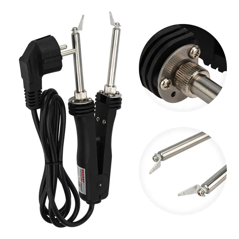 Паяльник-пинцет с керам. нагревателем, 48Вт, 220В, коробка REXANT - Фото 3