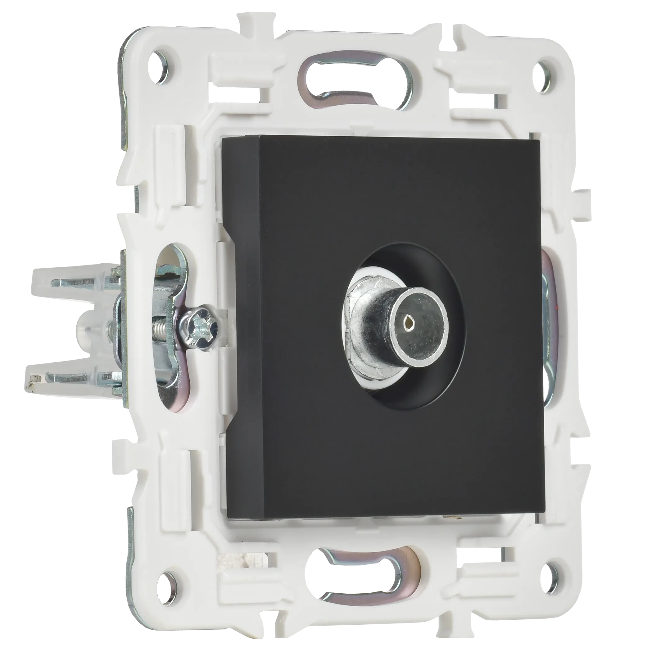 SKANDY Розетка TV оконечная SK-A12Bl черный IEK - Фото 4