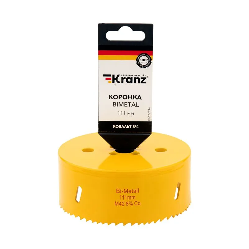 Коронка Bimetal 111мм KRANZ - Фото 3