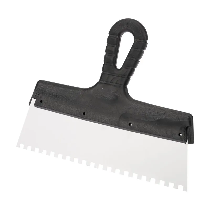 Шпатель фасадный REXANT 250 мм зуб 6х6 нержавеющая сталь, пластмассовая ручка - Фото 4