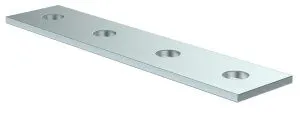 Пластина соединительная с 4 отверстиями для STRUT-профиля EZ IEK CLM50D-PSS-185-40