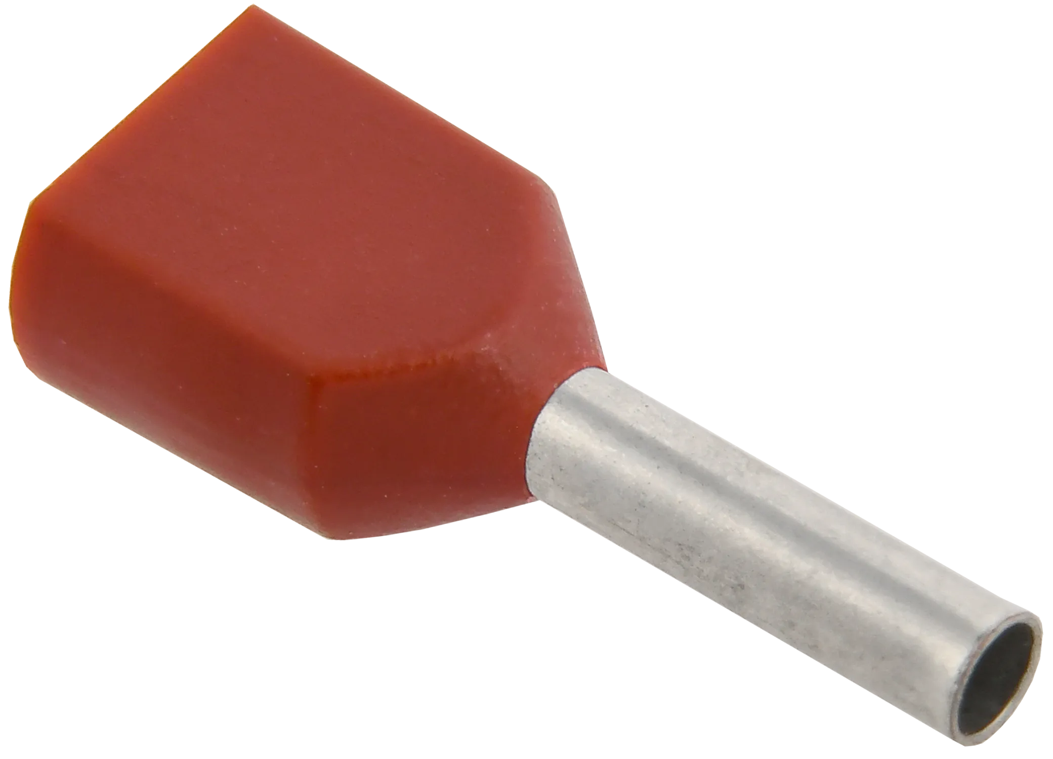 Наконечник НШВИ(2) 0,75-8 темно-красный (20шт/упак) IEK UTE10-4-D75-100