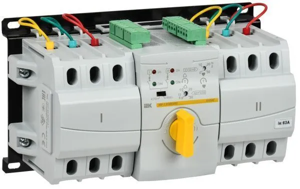 Устройство автоматического ввода резерва модульное АВР-1 STANDARD 63А KARAT IEK MAT10-063