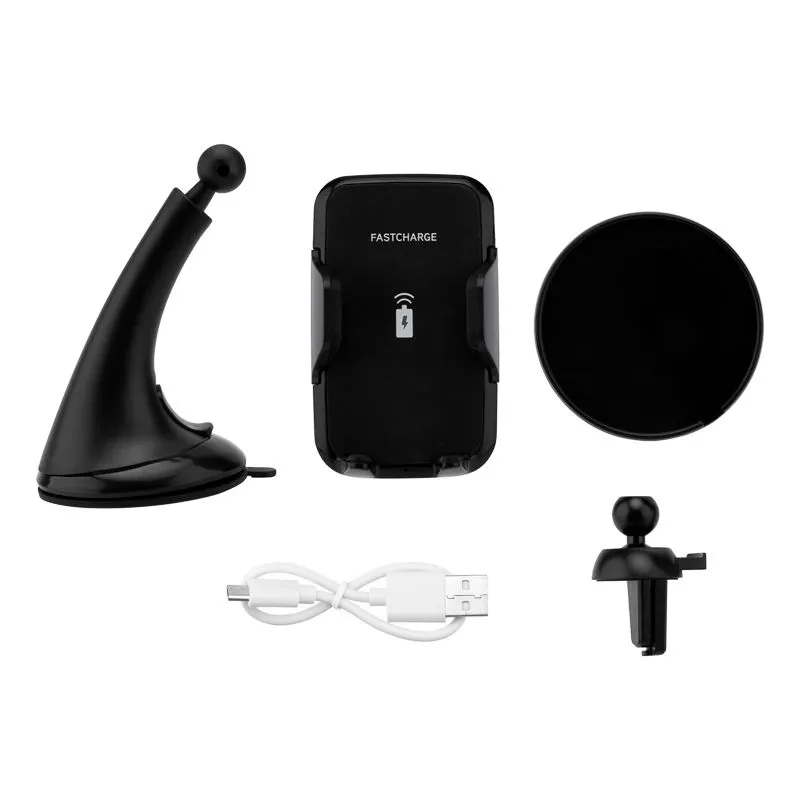 Беспроводное зарядное устройство REXANT 10W, черное - Фото 4