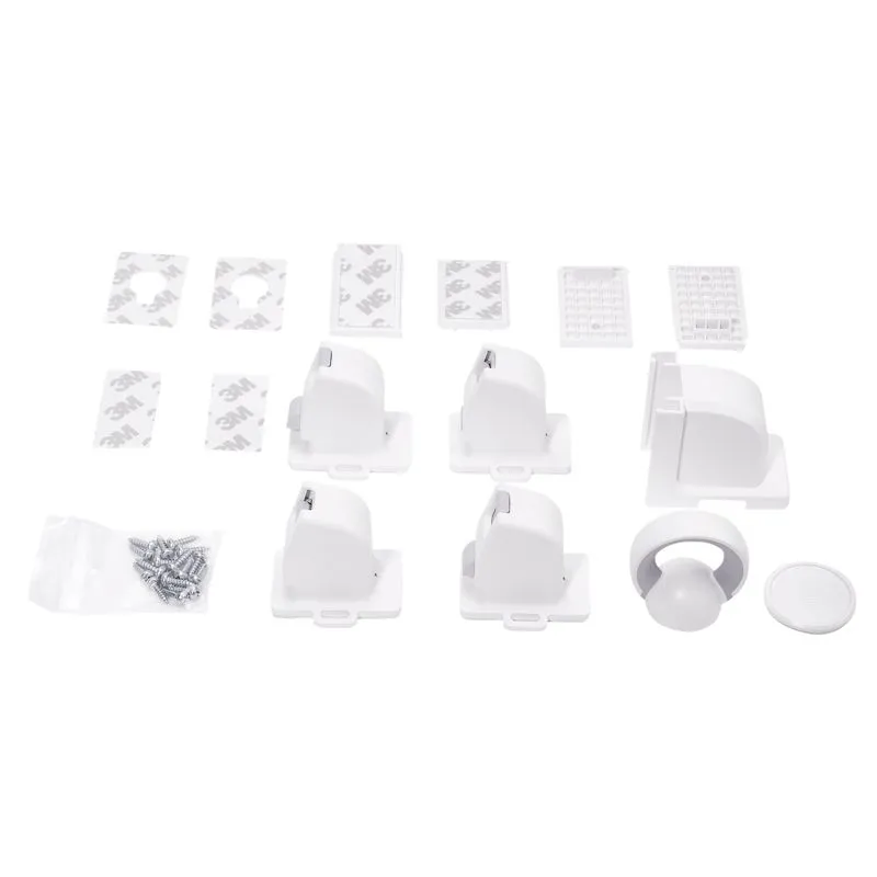 Внутренний магнитный замок-блокиратор для выдвижных ящиков (4 шт/уп) HALSA - Фото 3