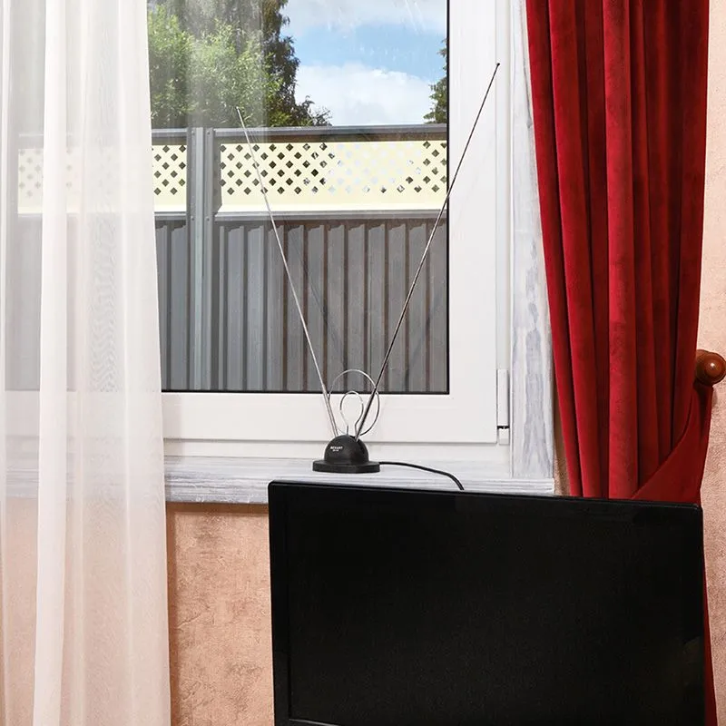 Антенна комнатная телескопическая на подставке «Усы», RX-105 REXANT - Фото 2