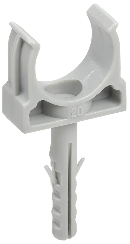 ELASTA Держатель с защелкой и дюбелем CT20 (без винта) IEK