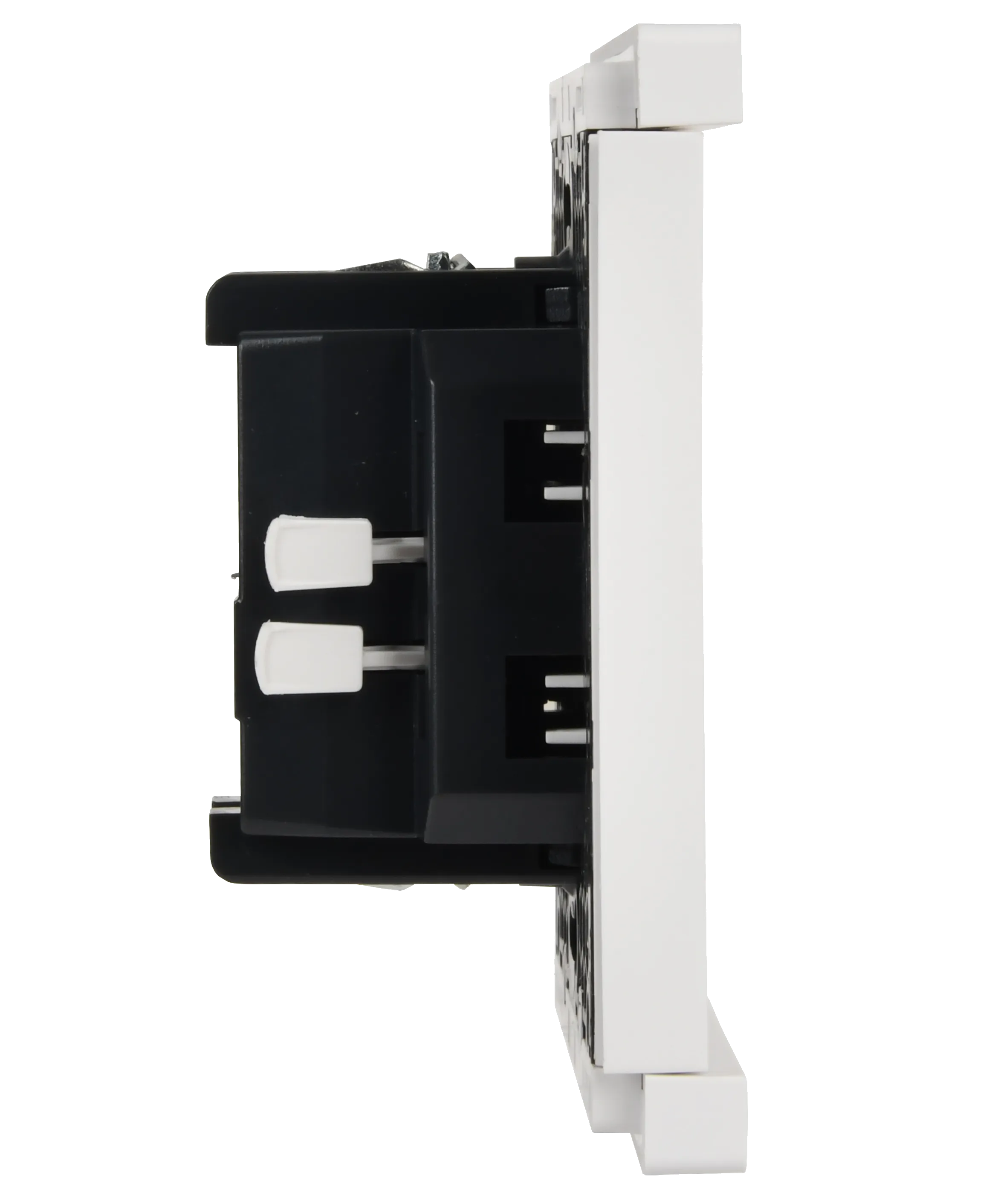 FORTE&PIANO Выключатель 1-клавишный самовозвратный 10А FP210 белый IEK - Фото 4