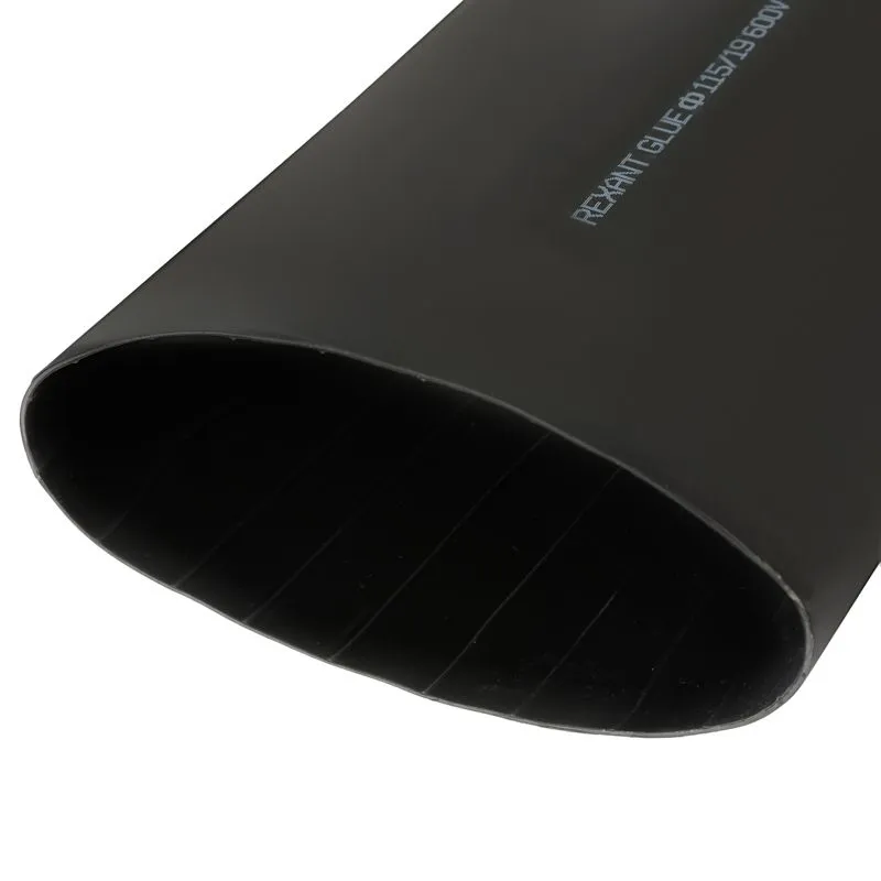 Трубка термоусаживаемая СТТК (6:1) клеевая 115,0/19,0мм, черная, упаковка 1 шт. по 1м REXANT - Фото 2