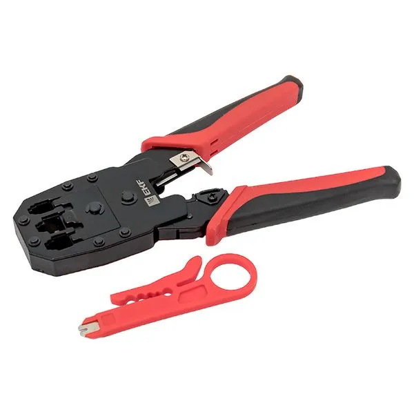 Кримпер для обжима и зачистки витой пары TERACOM TRC-NT12 EKF TRC-NT12