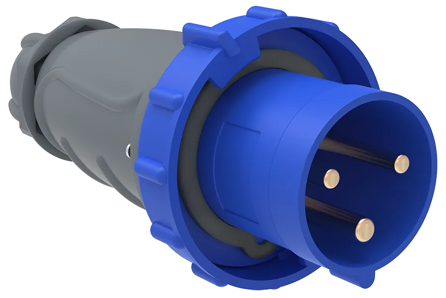 MAGNUM Вилка переносная ССИ-033 63А-6ч/200-250В 2P+PE IP67 IEK