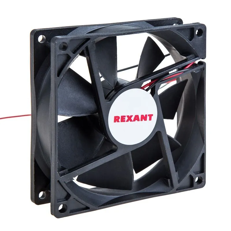 Вентилятор RQD 9225MS, DC 12В REXANT 72-5090