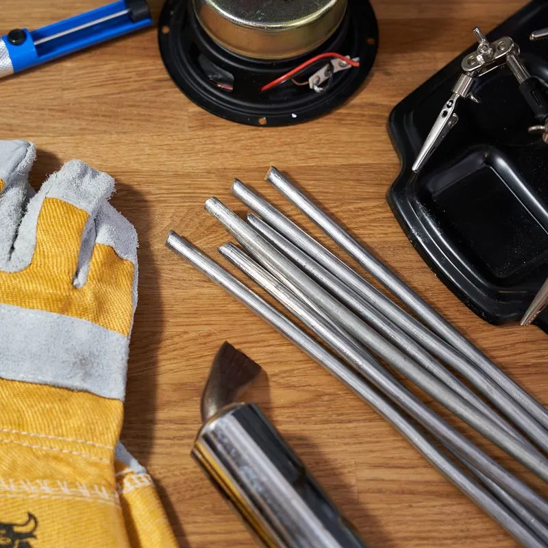 Припой пруток ПОС-30, Ø8мм, длина 400мм, ГОСТ 21931-76, олово 30%, свинец 70% (упак. 1 шт) REXANT - Фото 2