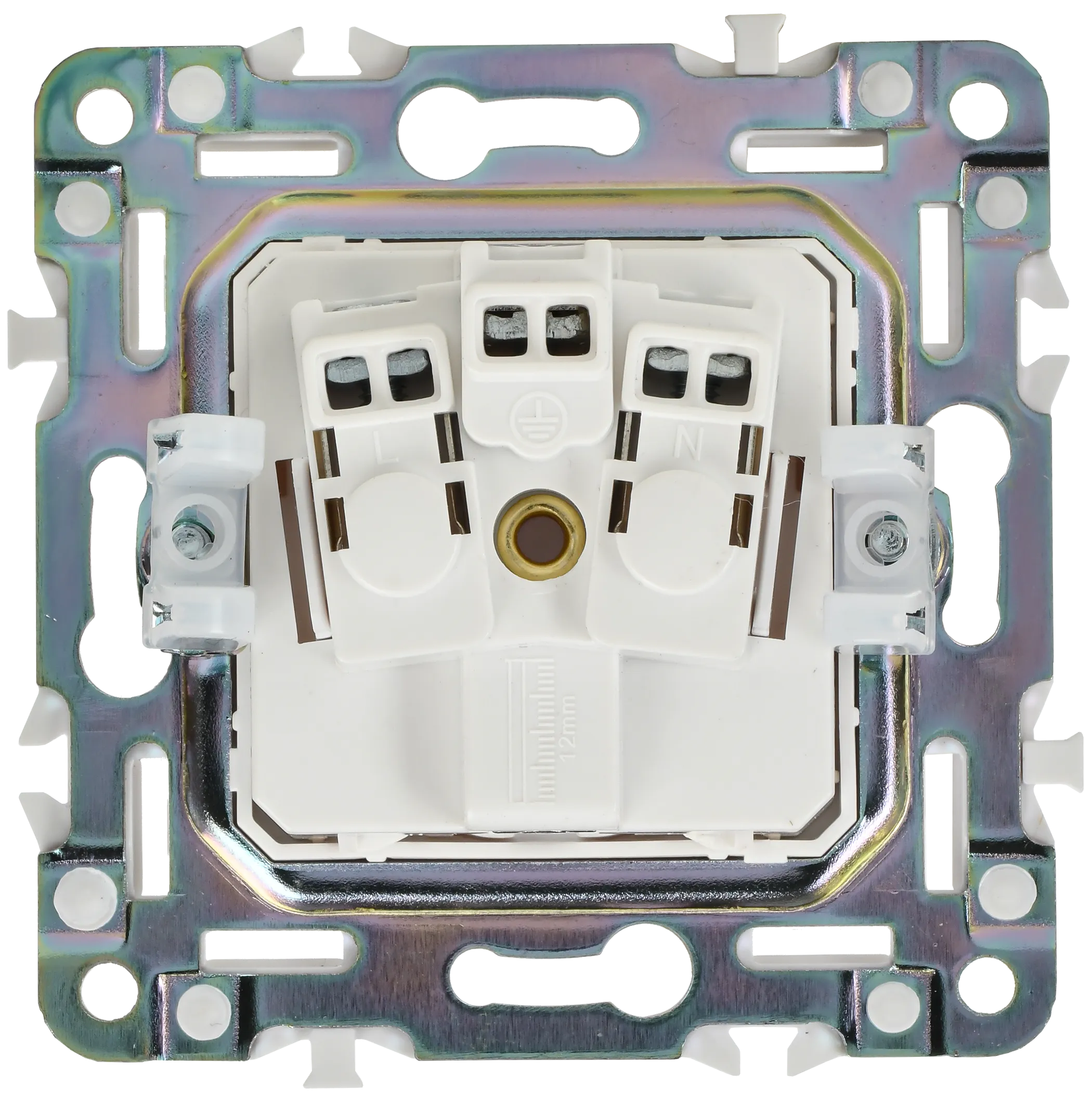 SKANDY Розетка с заземлением без защитных шторок 16А SK-R05Bl черный IEK - Фото 7