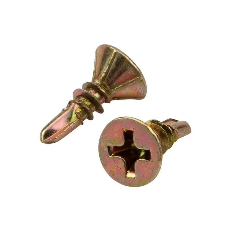 Саморез оконный KRANZ сверло, 3.9х13, желтый цинк, упаковка поставщика ( 25 000 шт. ) - Фото 4