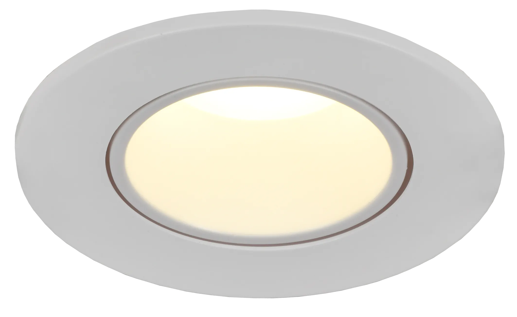 LIGHTING Светильник 4104 встраиваемый под лампу MR16 круг пластиковый белый IEK - Фото 4