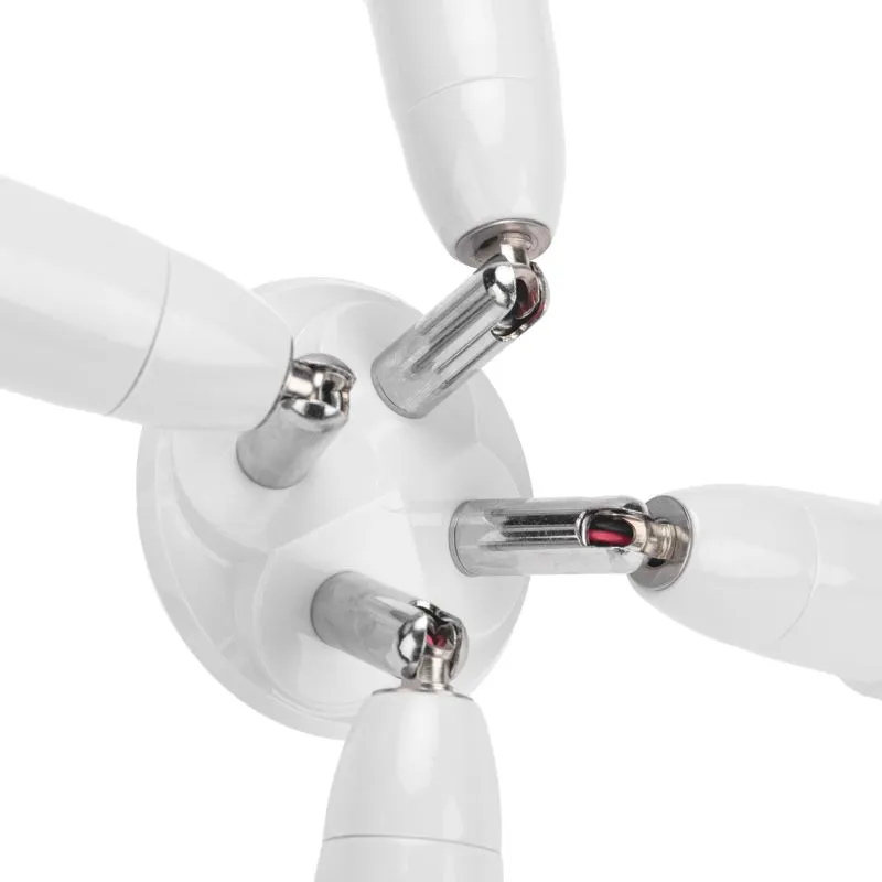 Разветвитель цокольный Е27-4хЕ27 (поворотный цоколь) белый REXANT - Фото 5