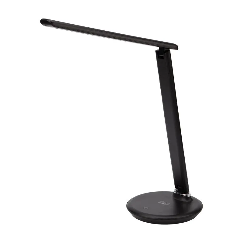 Светильник настольный REXANT Status LED, USB-зарядка устройств, 2700-6500 К, диммирование, 220 В, эффект тиснения под кожу - Фото 4