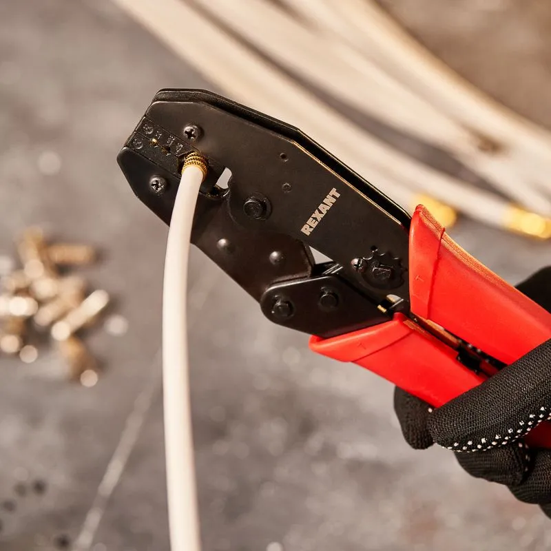 Кримпер HT-336K для обжима F и BNC разъемов типа RG-8, RG-11, RG-174, RG-179, RG-213 REXANT - Фото 2