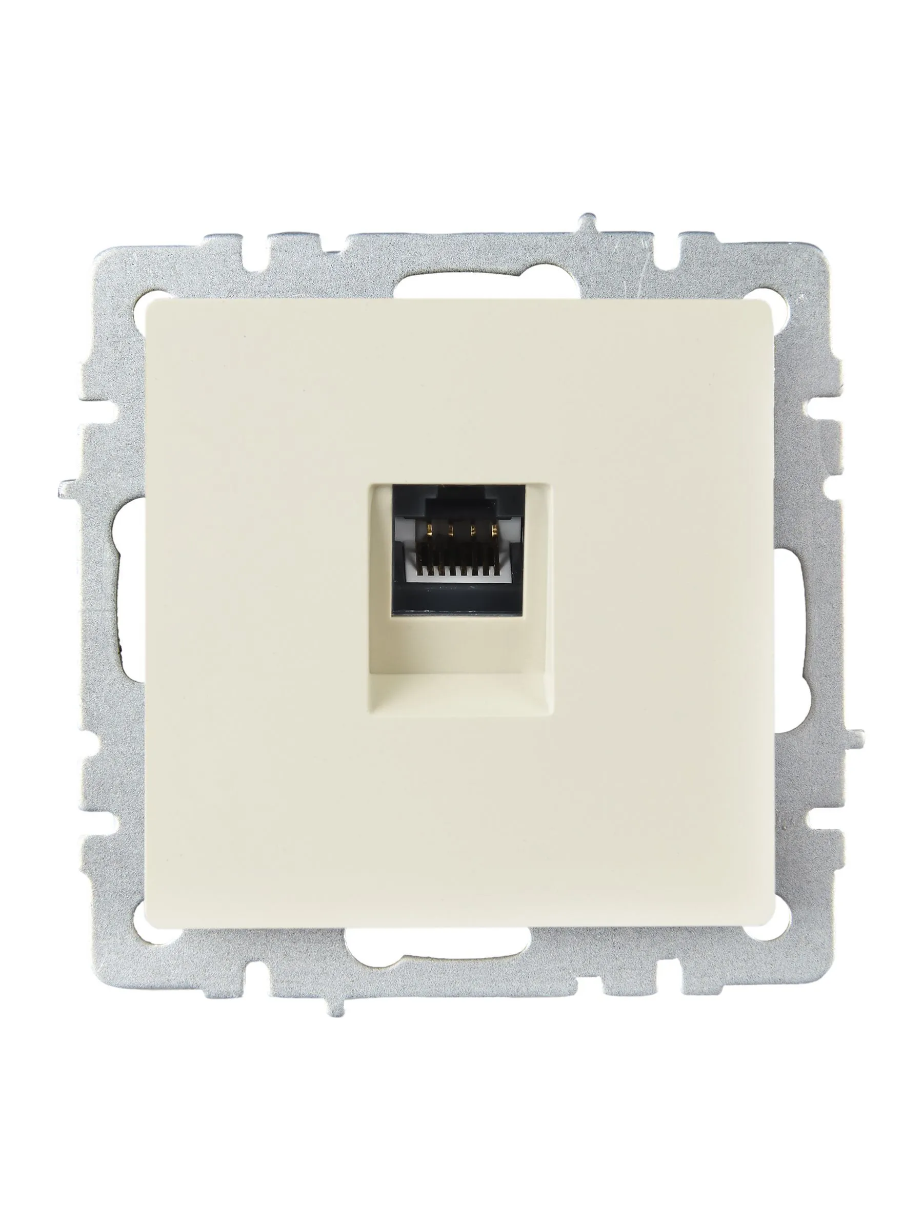 BRITE Розетка компьютерная RJ45 кат.6 РК11-БрКр бежевый IEK - Фото 6