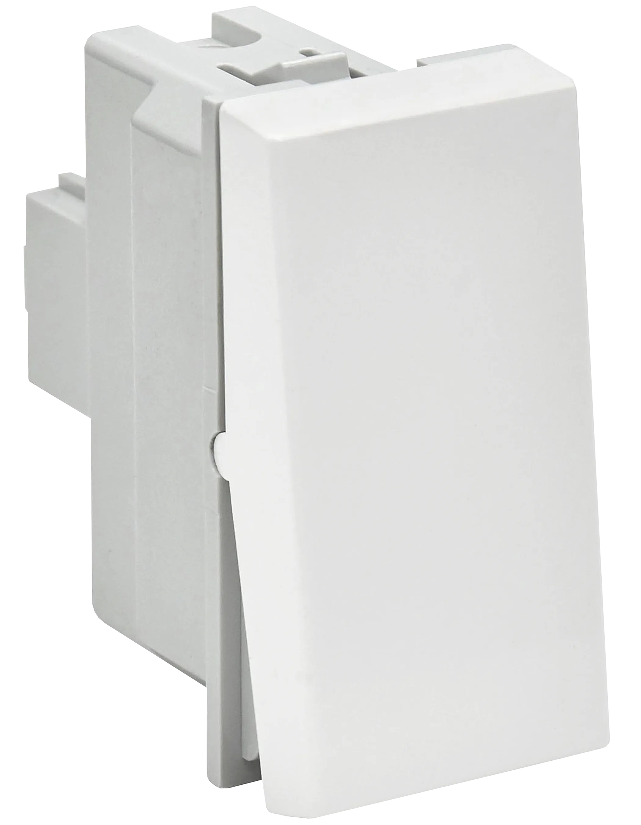 PRIMER ВК0-11-00-П Выключатель одноклавишный (1 модуль) белый IEK PR-KK40D-VO-2-1-K01