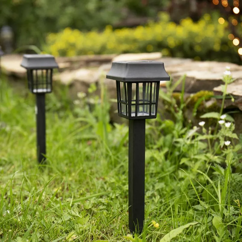 Светильник грунтовый 4000К, со встроенным аккумулятором, солнечной панелью (SLR-LND-35) LAMPER - Фото 2