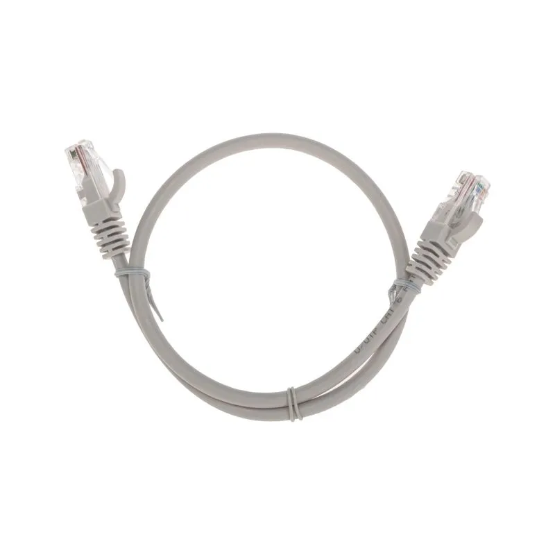 Патч-корд U/UTP, CAT 6, RJ45-RJ45, 26AWG, LSZH, серый, 0,5м REXANT 02-0290-05