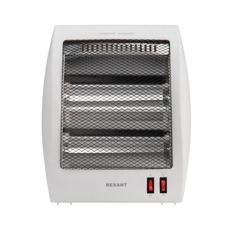 Обогреватель электрический инфракрасный настольный 0,8кВт с кварцевыми трубками REXANT - Фото 3